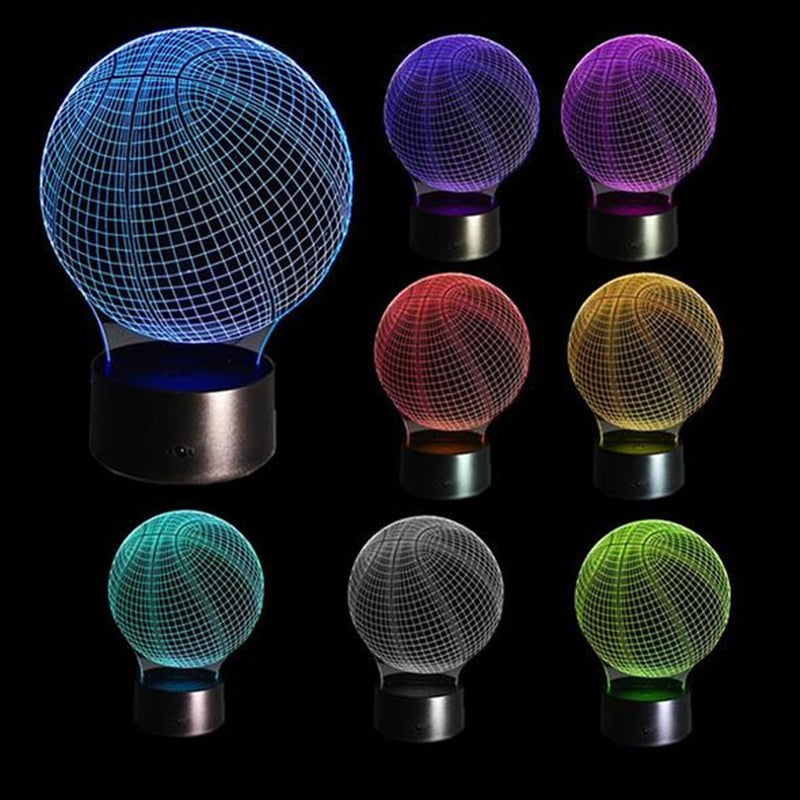 Basketball Creative 3D Table Lamp